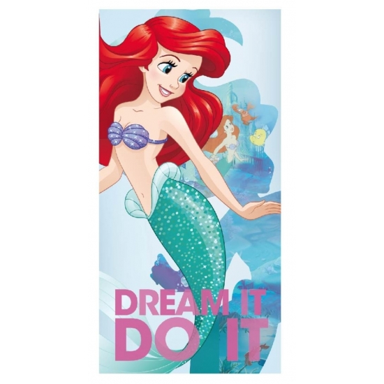 Disney Ariel strandlaken met stippen