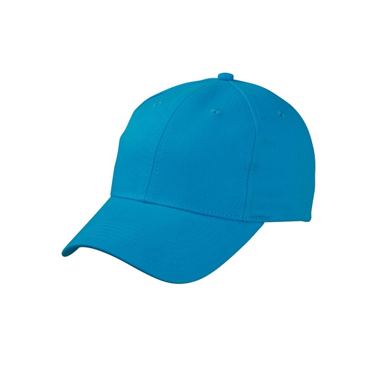 Katoenen baseball caps turquoise
