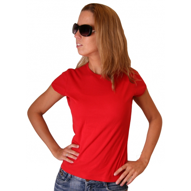 Kleding Dames t-shirt Bella rood