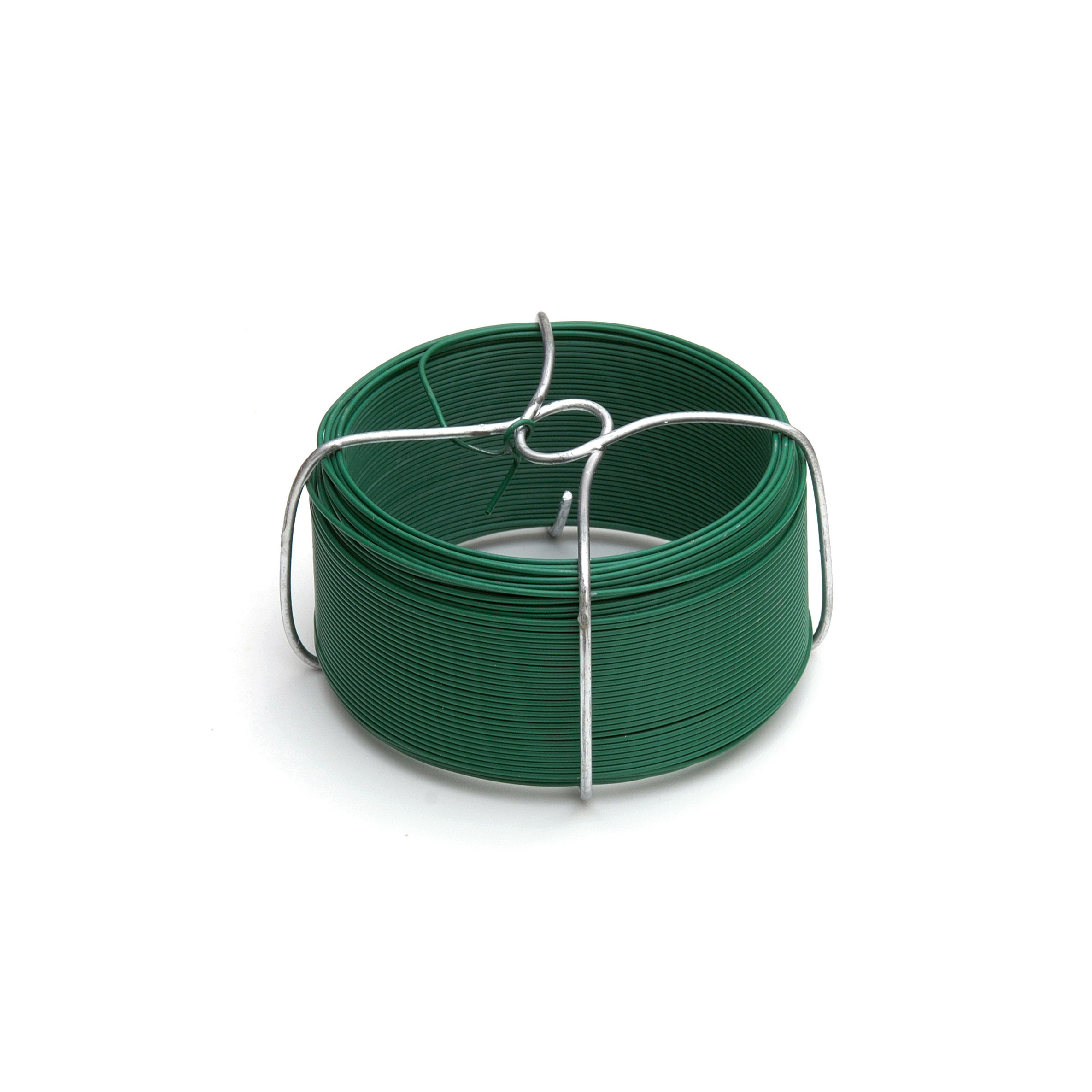 1 rol ijzerdraad-bloemendraden-binddraad groen ommanteld 1,2 mm x 50 meter op rol