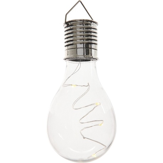 10x Buitenlamp-tuinlamp lampbolletje-peertje 14 cm transparant