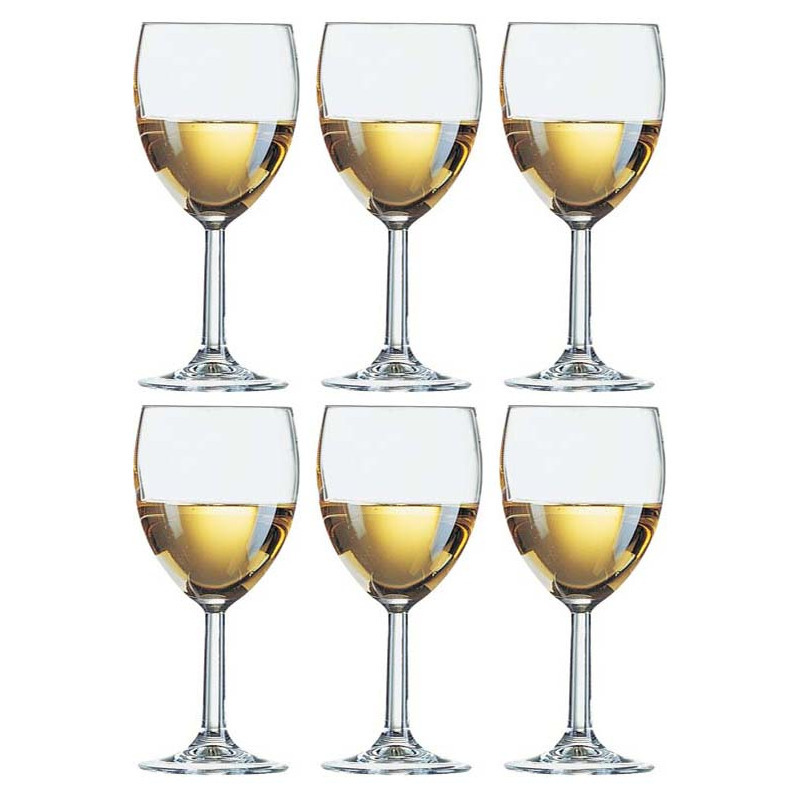 12x Wijnglas-wijnglazen Savoie voor witte wijn 240 ml