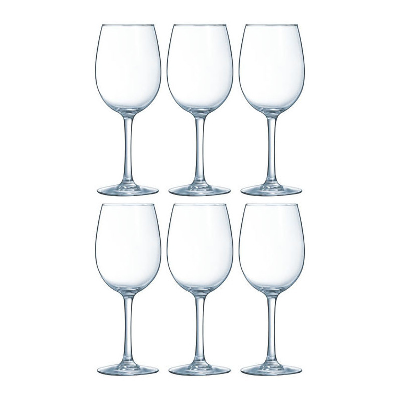 12x Wijnglas-wijnglazen Vina Vap voor rode wijn 260 ml