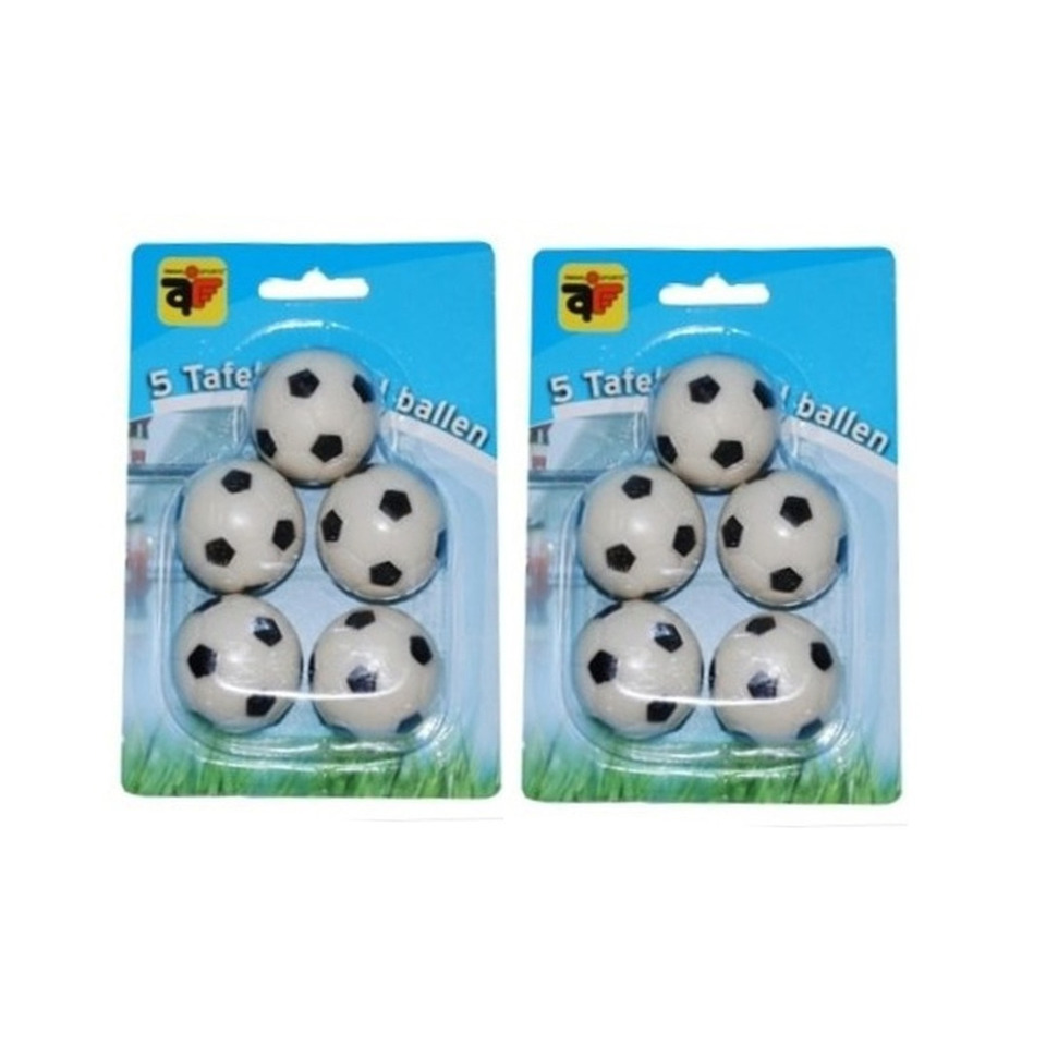 15x stuks tafelvoetbal ballen van 3 cm