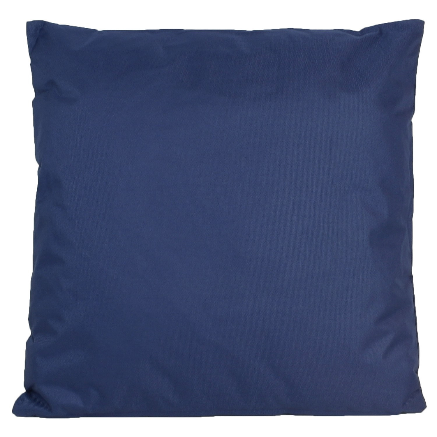 1x Buiten-woonkamer-slaapkamer kussens in het donkerblauw 45 x 45 cm