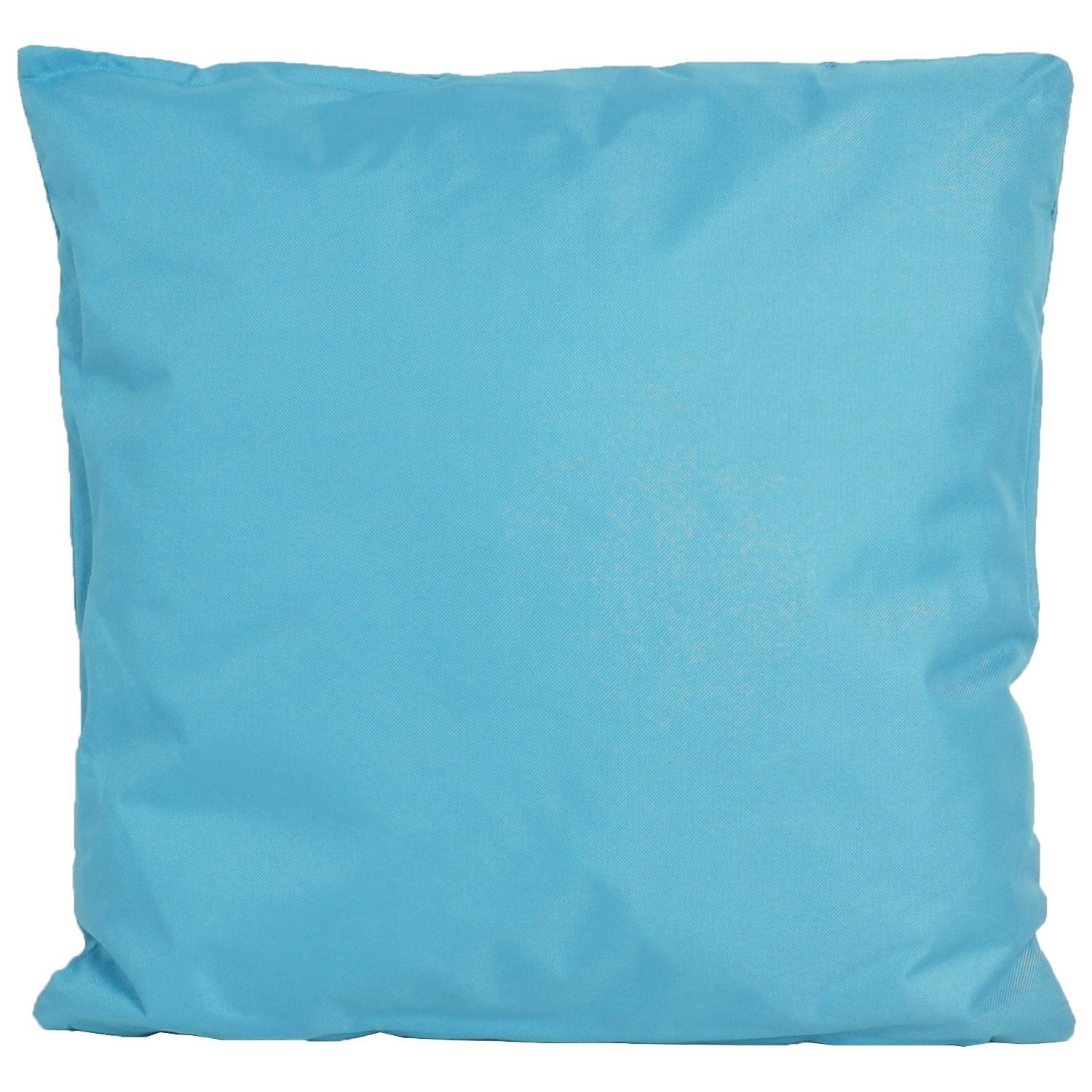 1x Buiten-woonkamer-slaapkamer kussens in het lichtblauw 45 x 45 cm