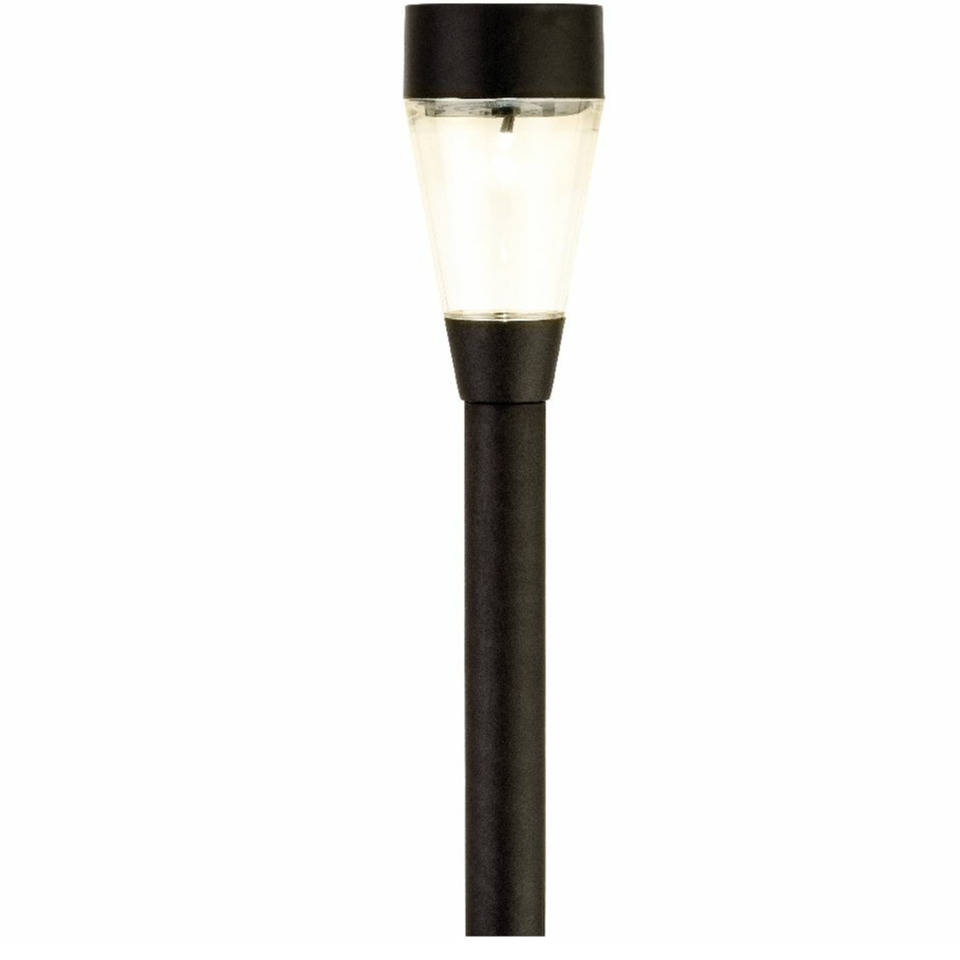 1x Buitenlamp-tuinlamp Jive 32 cm zwart op steker