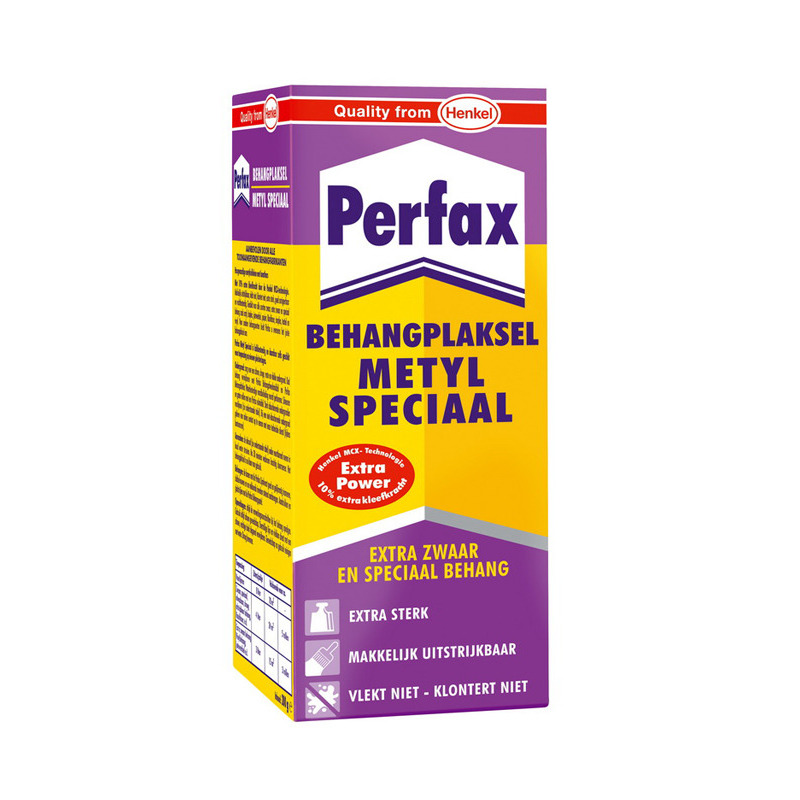 1x Pakken Perfax metyl special behanglijm voor zwaar behang 180 gram