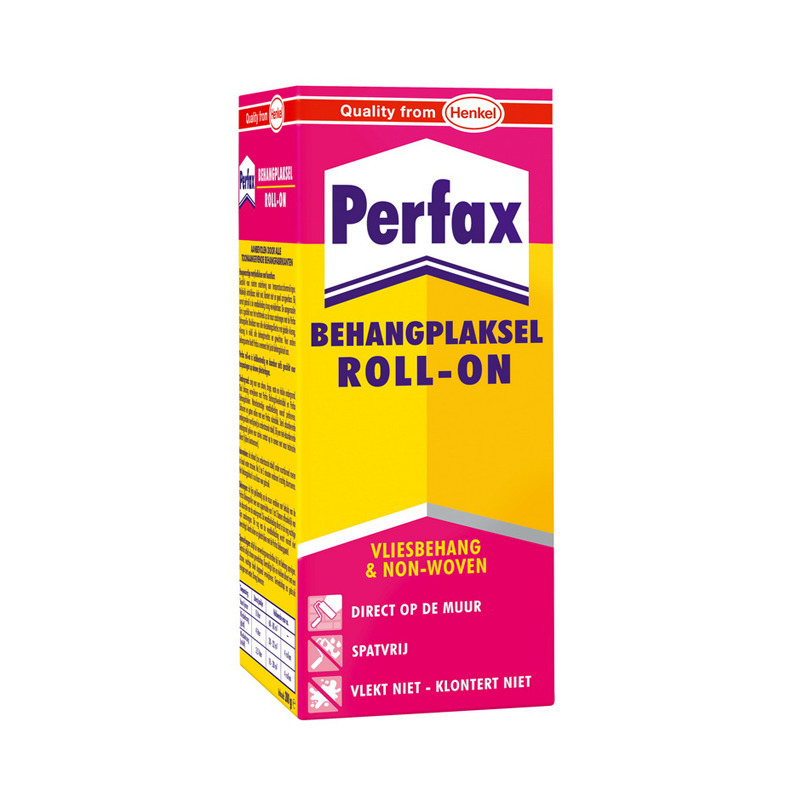 1x pakken Perfax roll-on behanglijm voor vliesbehang 200 gram