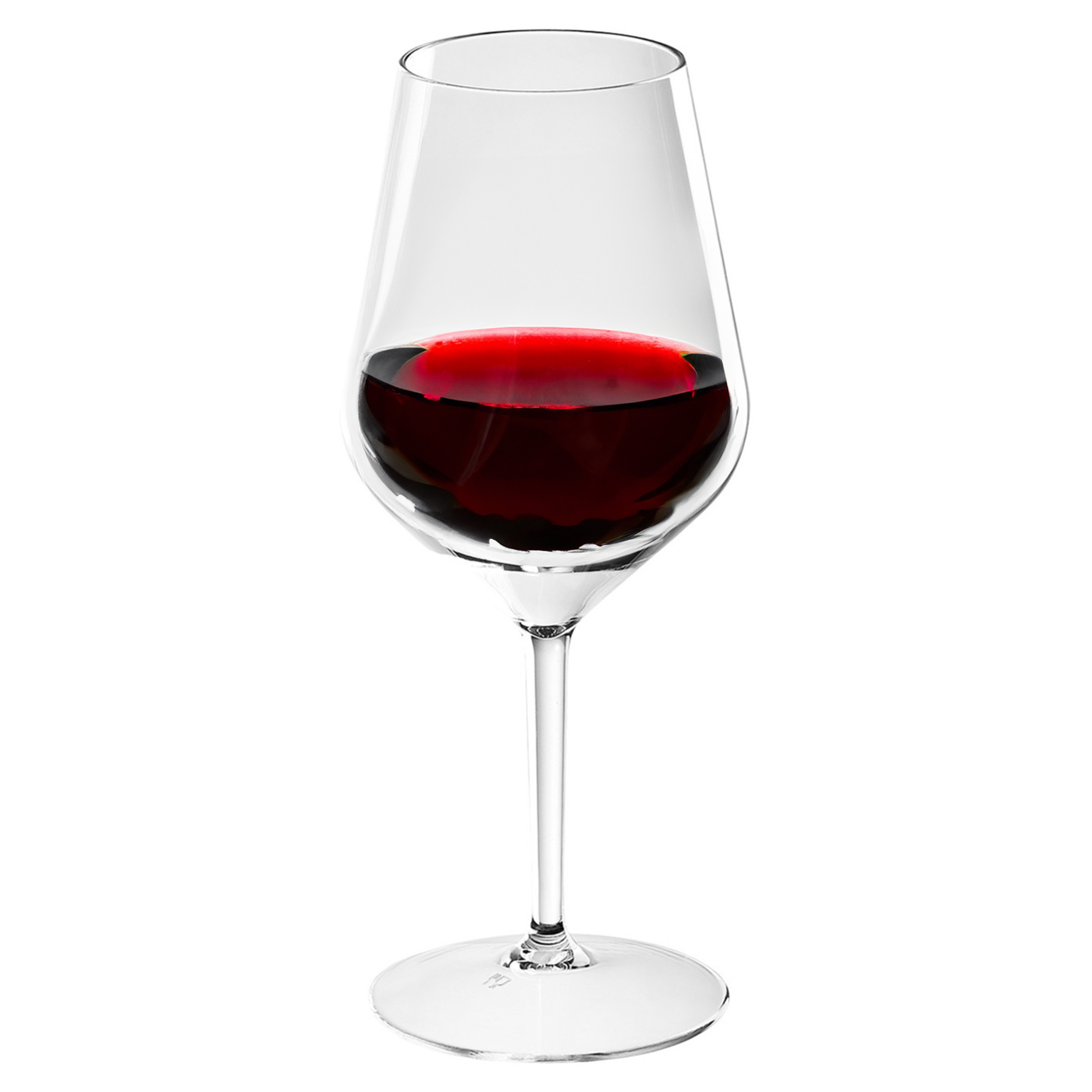 1x Witte of rode wijn glazen 47 cl-470 ml van onbreekbaar kunststof