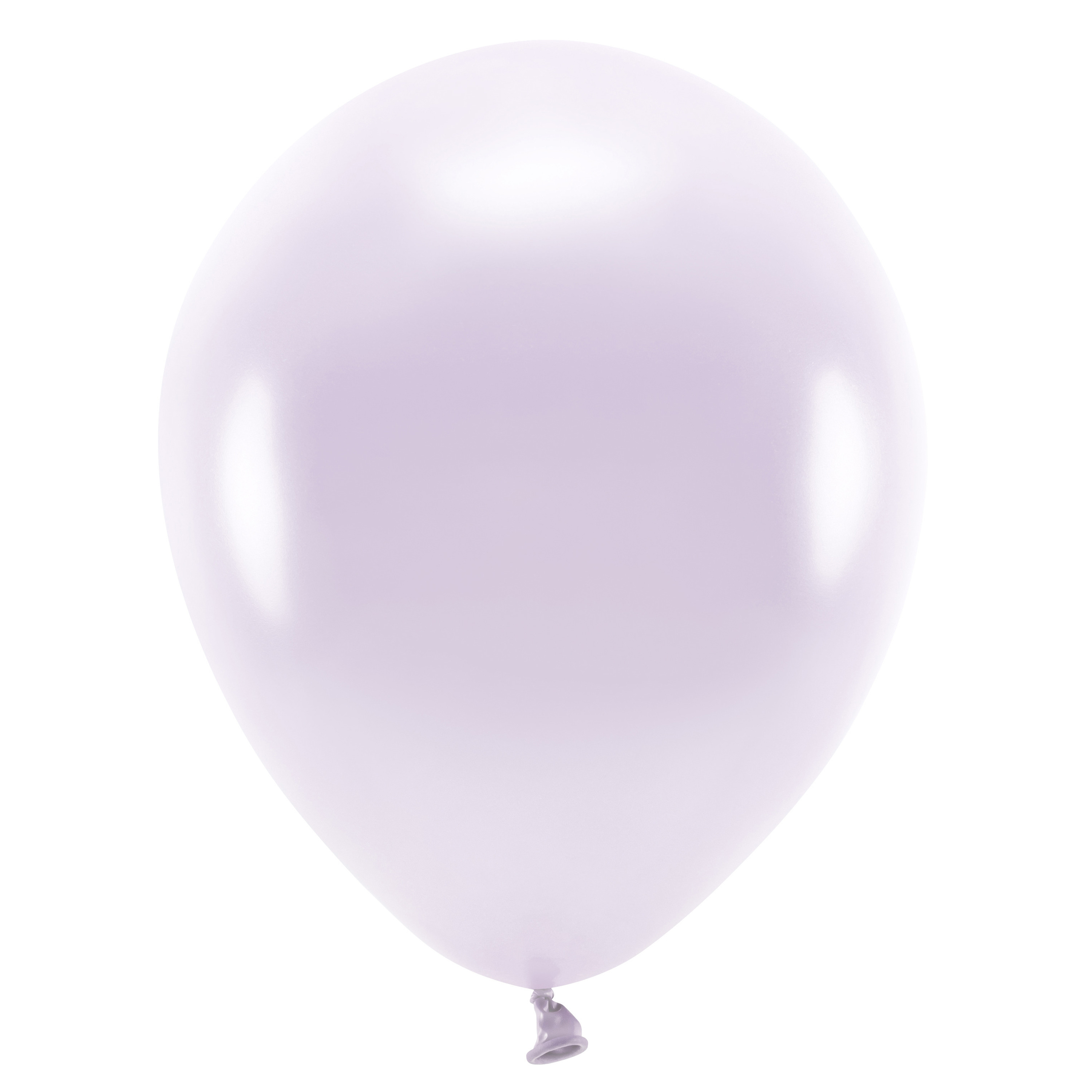 200x Milieuvriendelijke ballonnen lila paars 26 cm voor lucht of helium