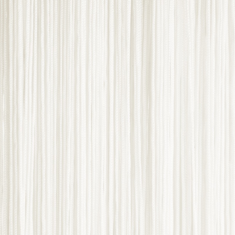 2x Draadgordijnen-deurgordijnen off white 100 x 250 cm