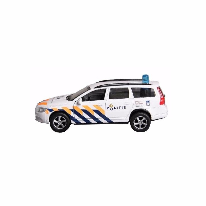 2x Politie auto speelgoed voertuigen