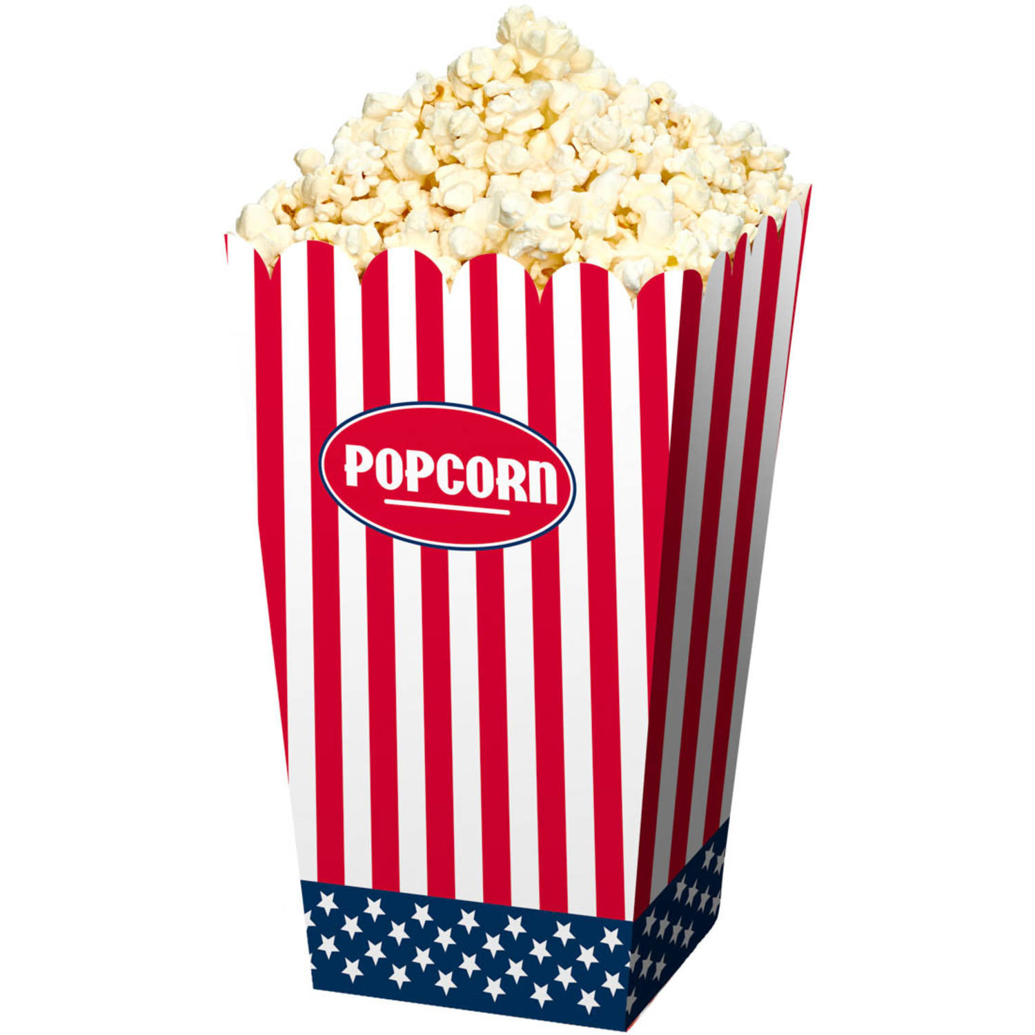 32x Amerikaanse bioscoop popcorn bakjes 16 cm