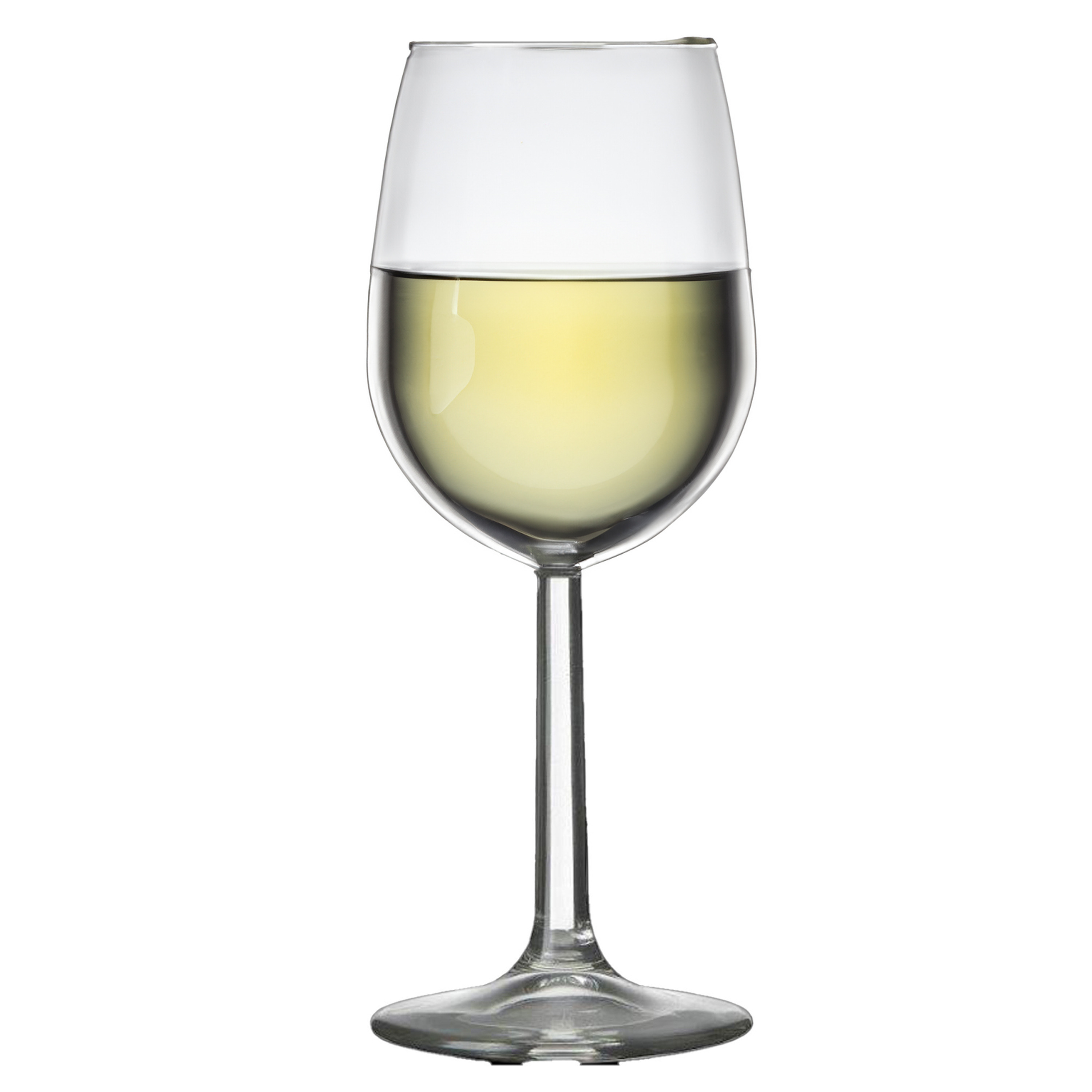 6x Luxe witte wijn glazen 230 ml Bouquet