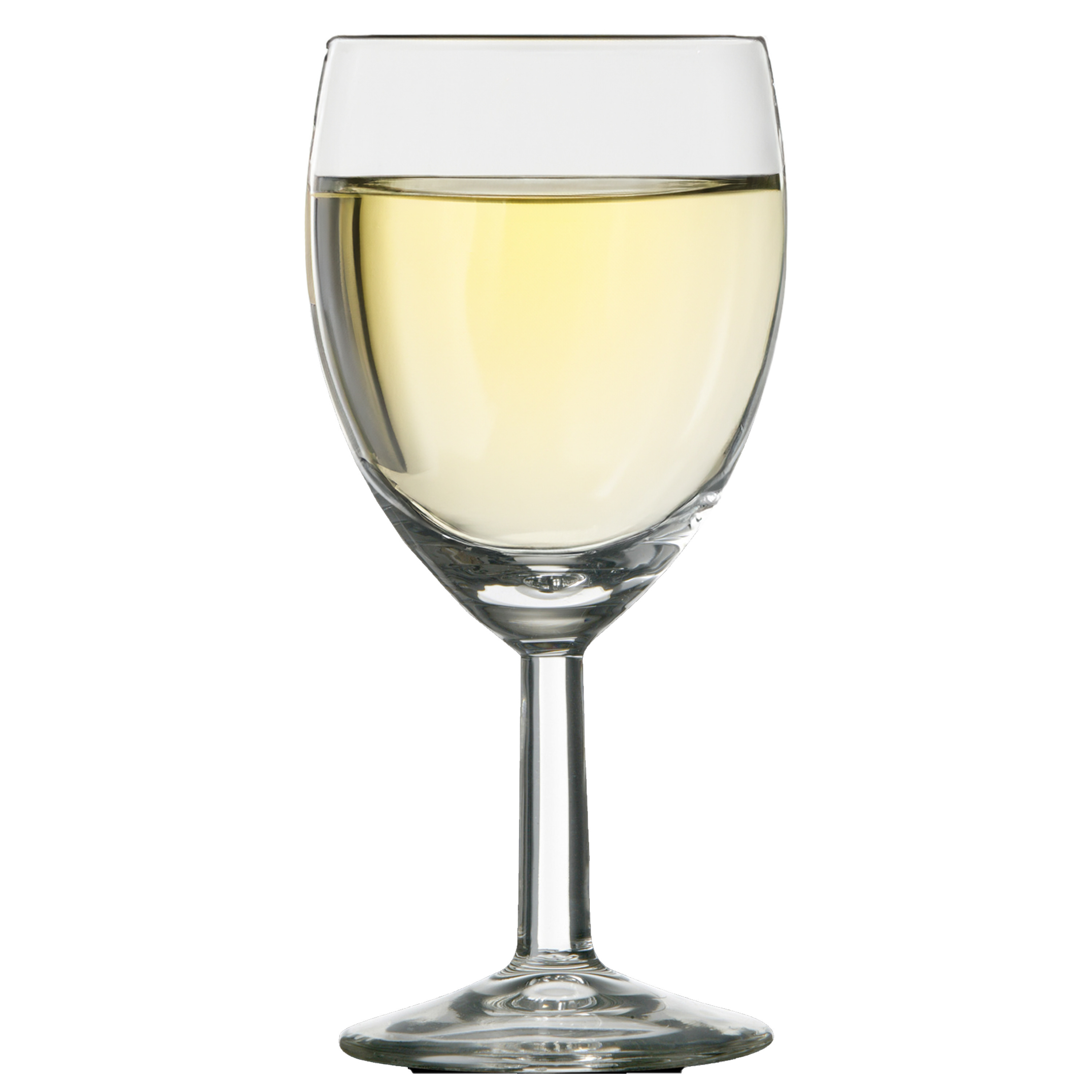 6x Luxe witte wijn glazen 240 ml Gilde