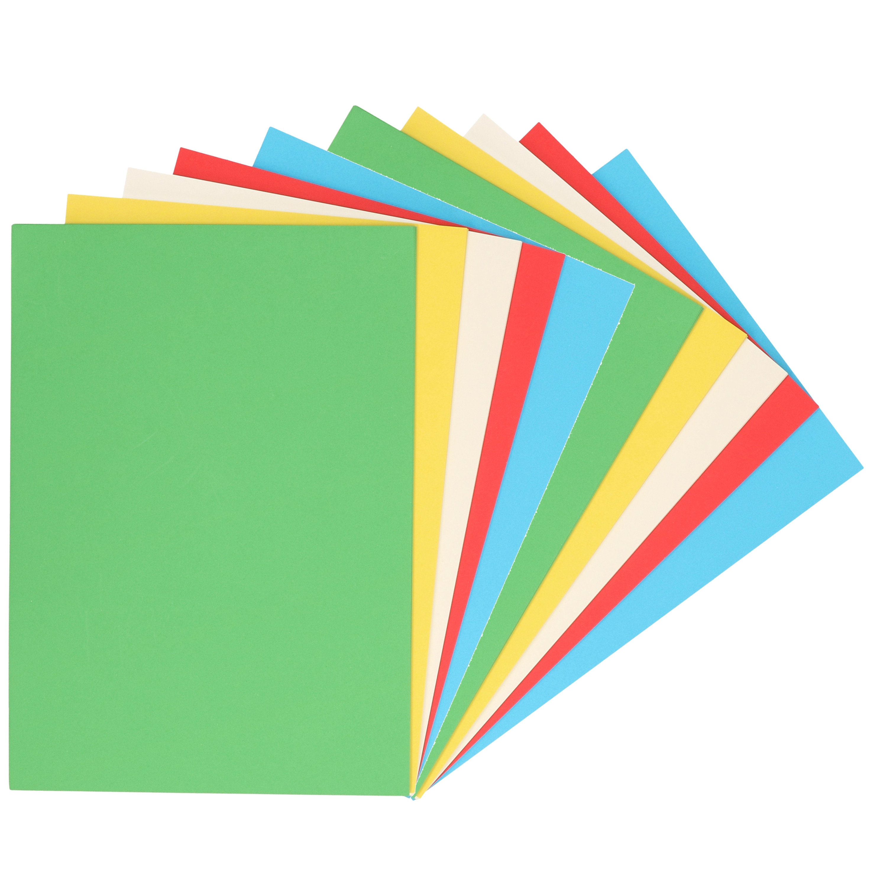 A4 gekleurde tekenvellen van stevig papier 200 vellen