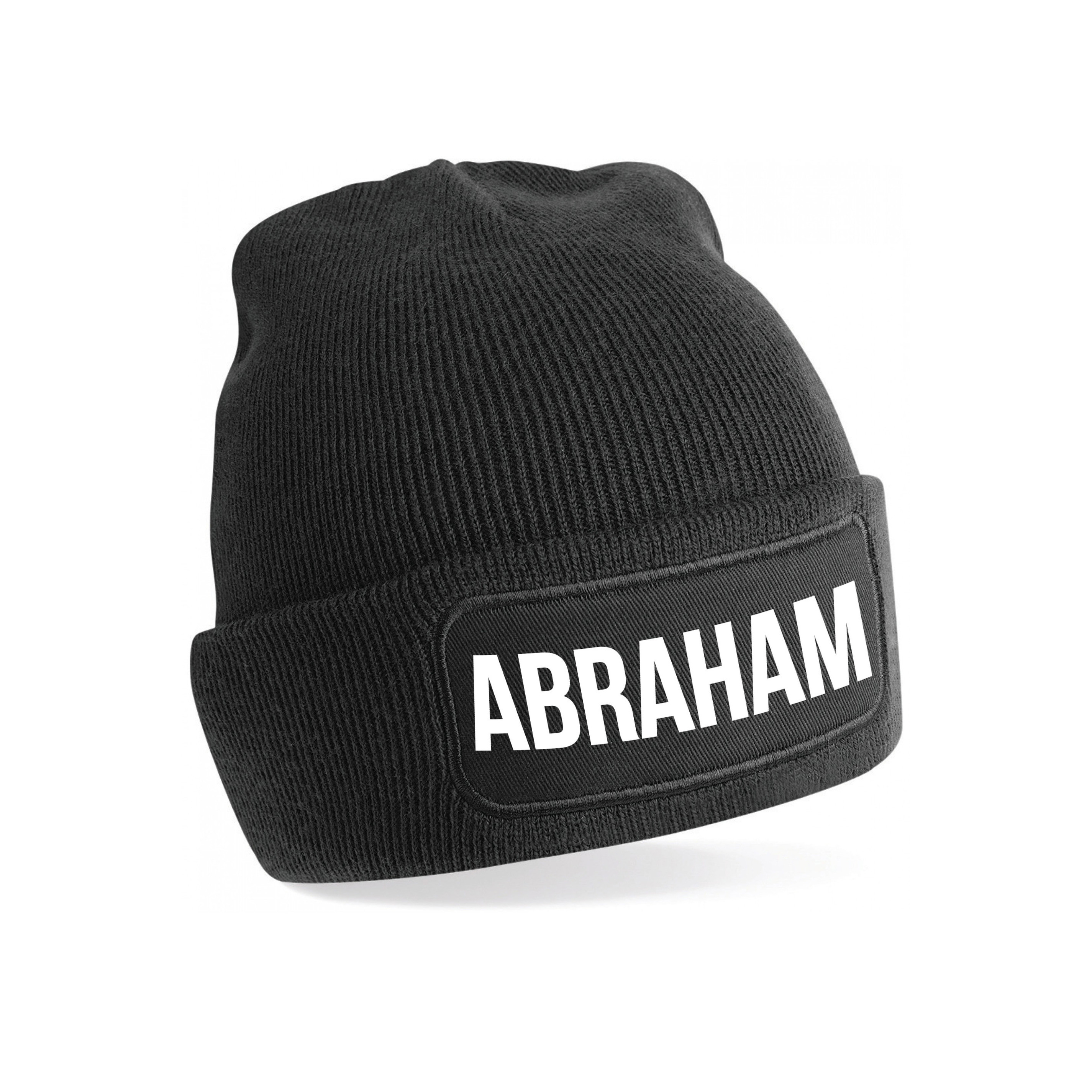 Abraham muts unisex one size Zwart