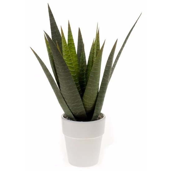 Aloe Vera kunstplant 35 cm met pot