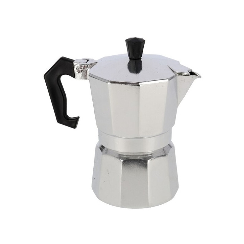 Aluminium moka-koffiemaker voor 3 kopjes espresso 150 ml