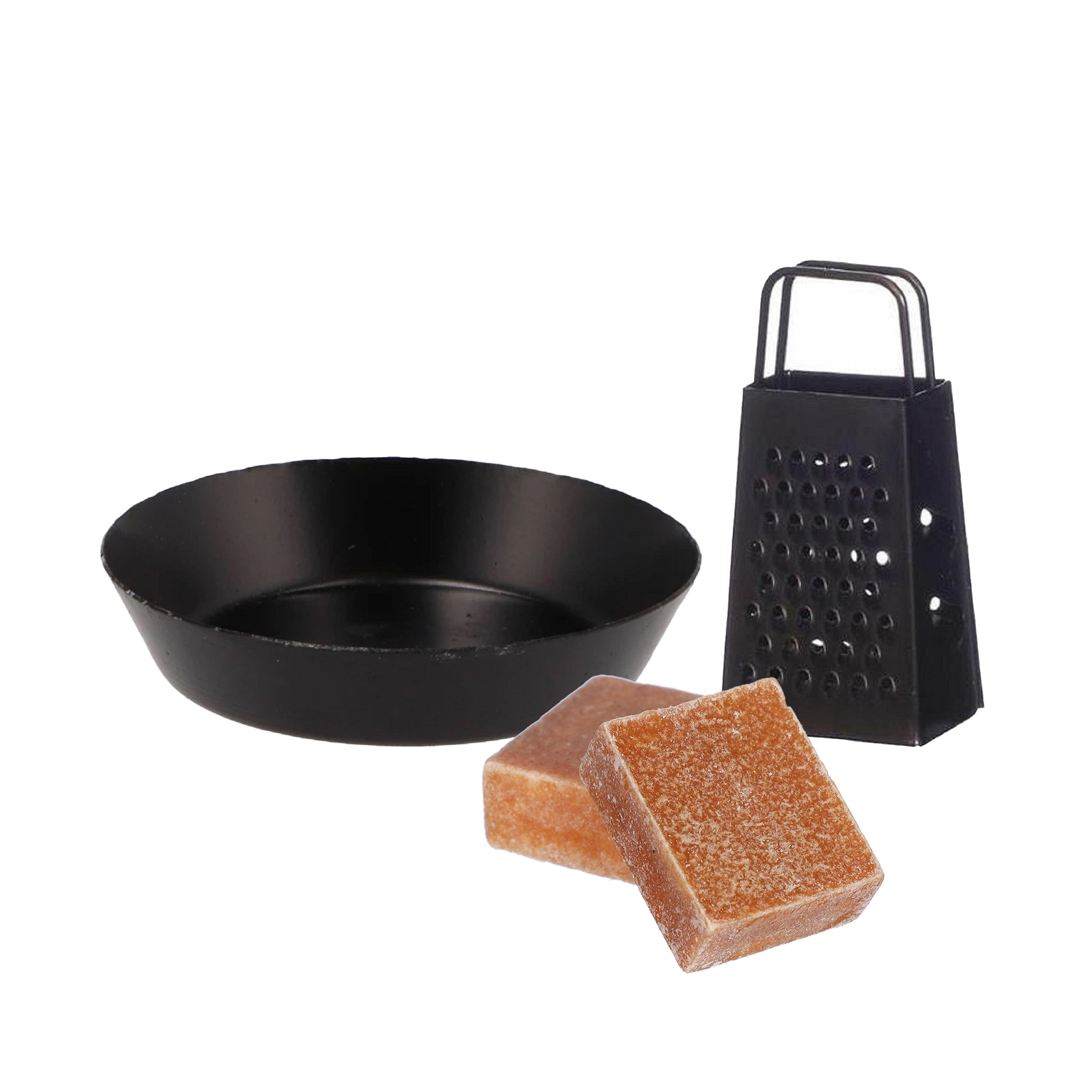 Amberblokjes-geurblokjes cadeauset amber geur inclusief schaaltje en mini rasp