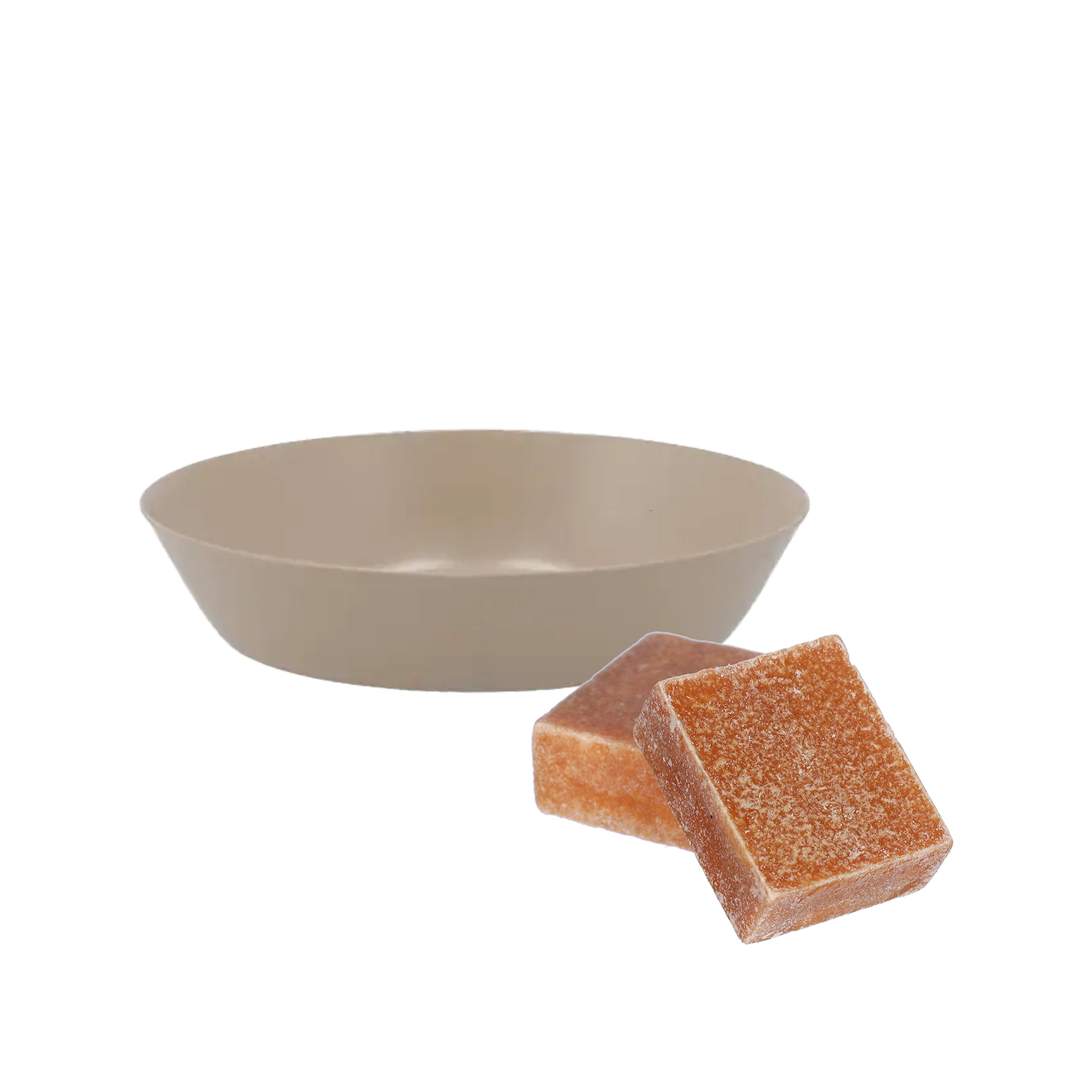 Amberblokjes-geurblokjes cadeauset amber geur inclusief schaaltje