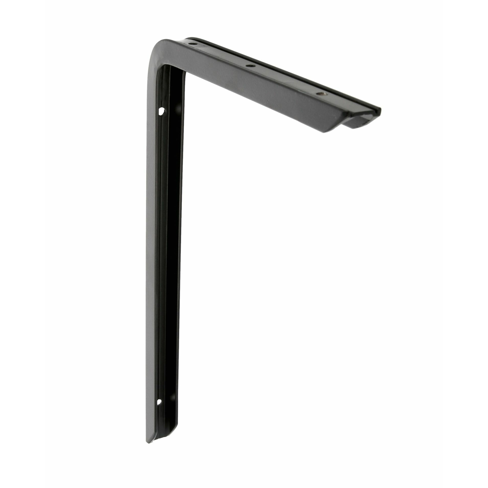 AMIG Plankdrager-planksteun aluminium gelakt zwart H300 x B200 mm max gewicht 30 kg
