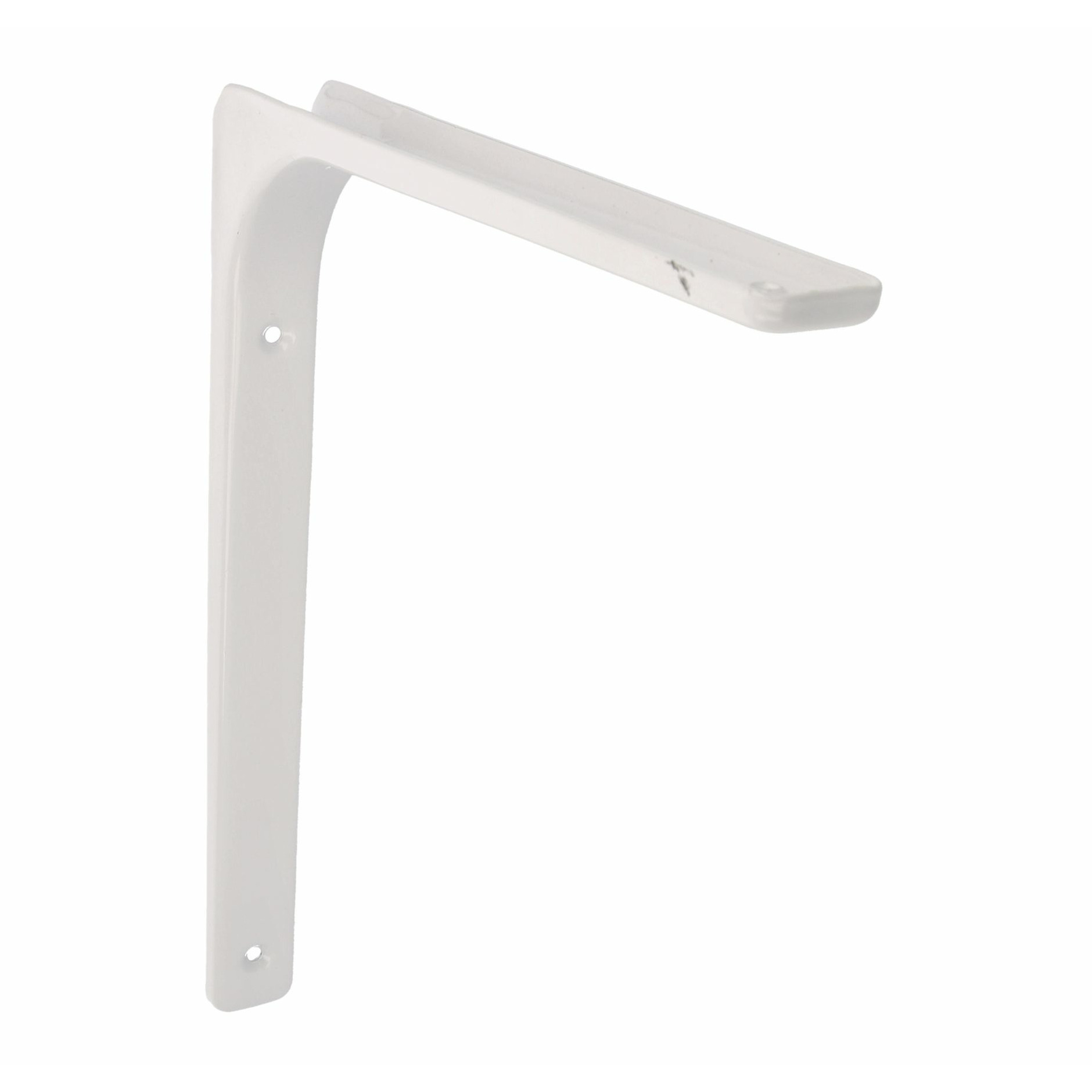 AMIG Plankdrager-planksteun van metaal gelakt wit H300 x B400 mm