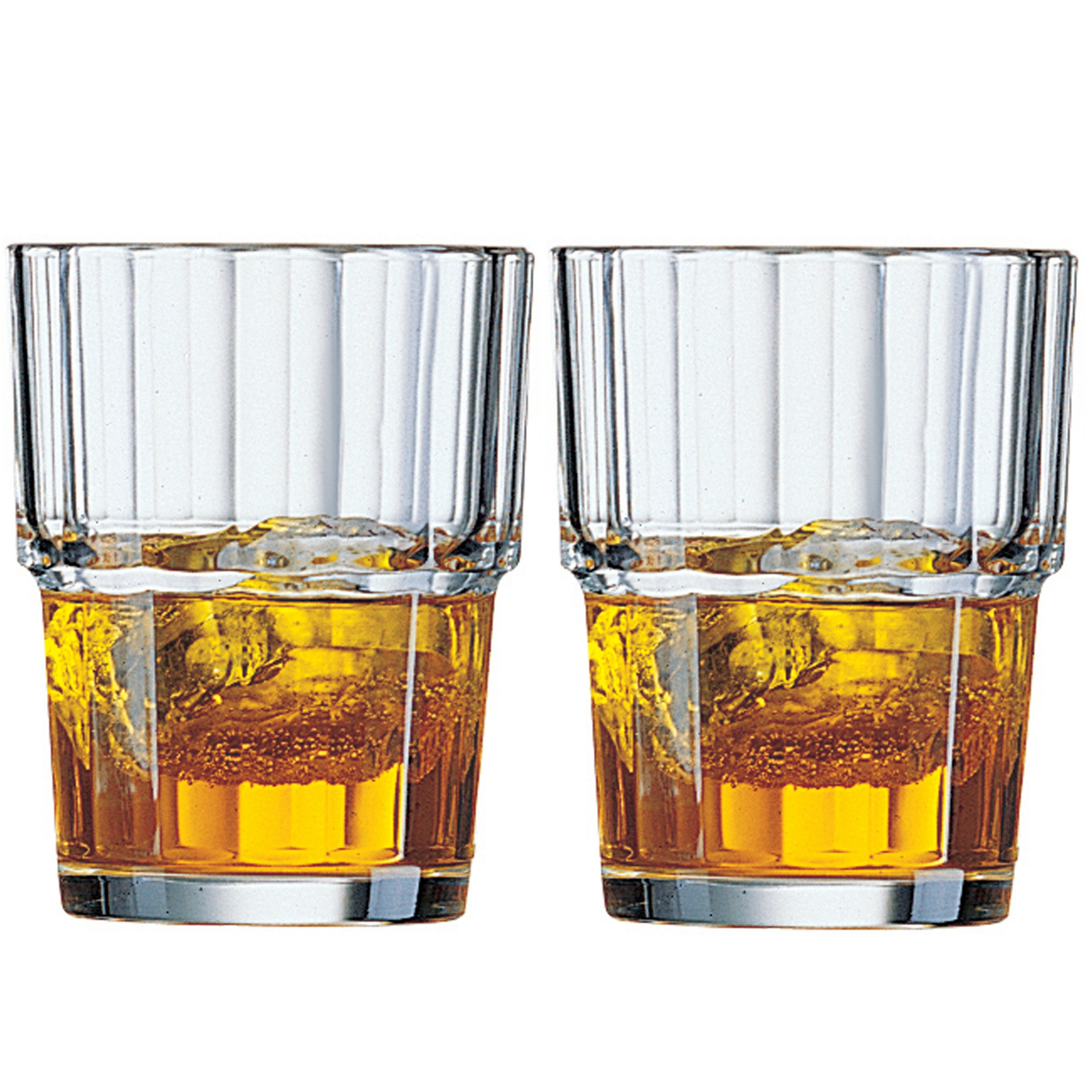 Arcoroc Whisky tumbler glazen 12x Norvege serie 160 ml