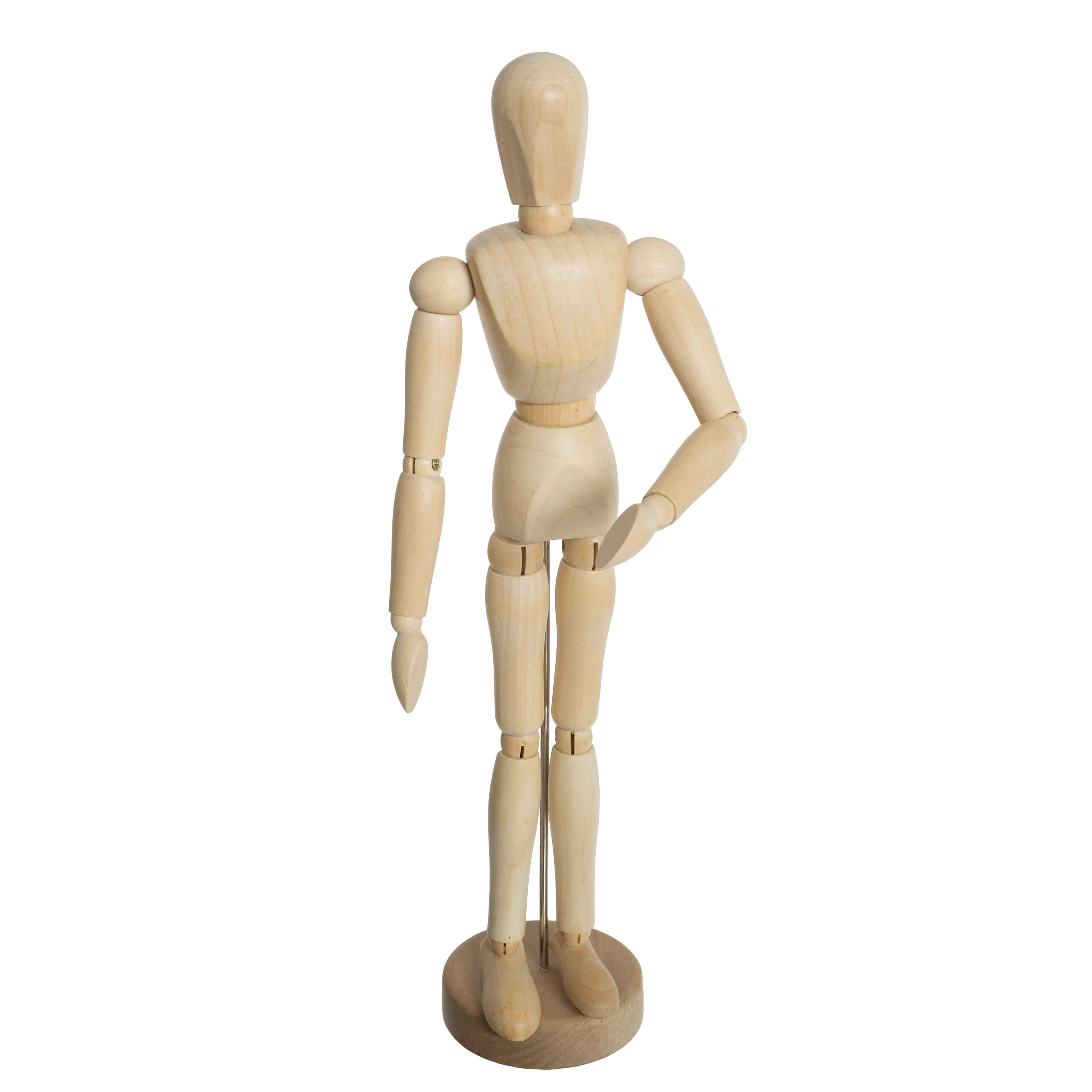 Atmosphera anatomie tekenpop-model man lichaam schilderen-tekenen hout instelbaar 33 cm