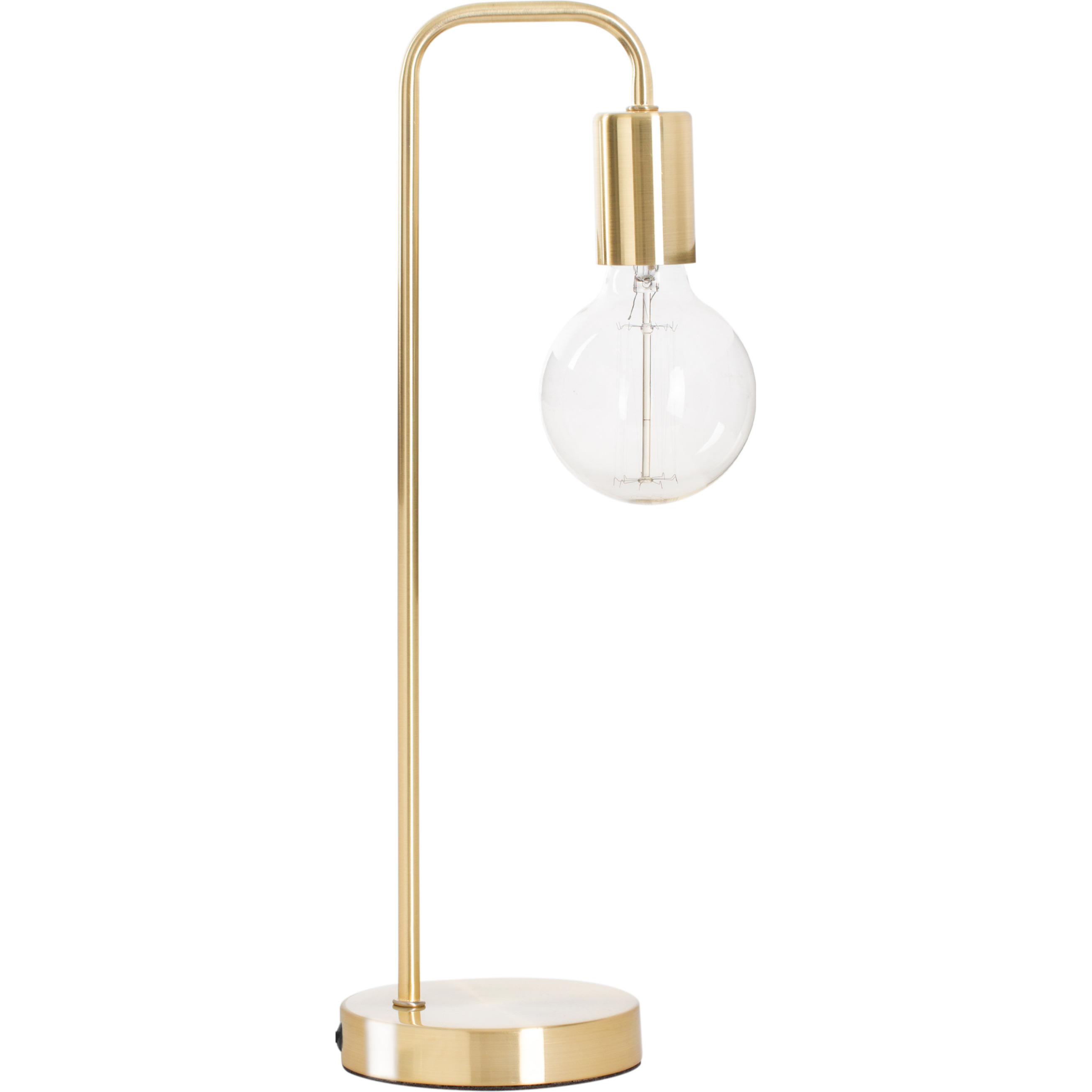 Atmosphera Tafellamp-bureaulampje Design Light metallic goud H46 cm