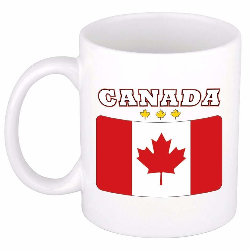 Beker-mok met vlag van Canada 300 ml
