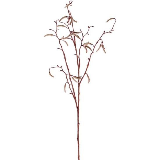 Bellatio flowers & plants Kunsttak berkenkatjes 66 cm betula pendula decoratie takken