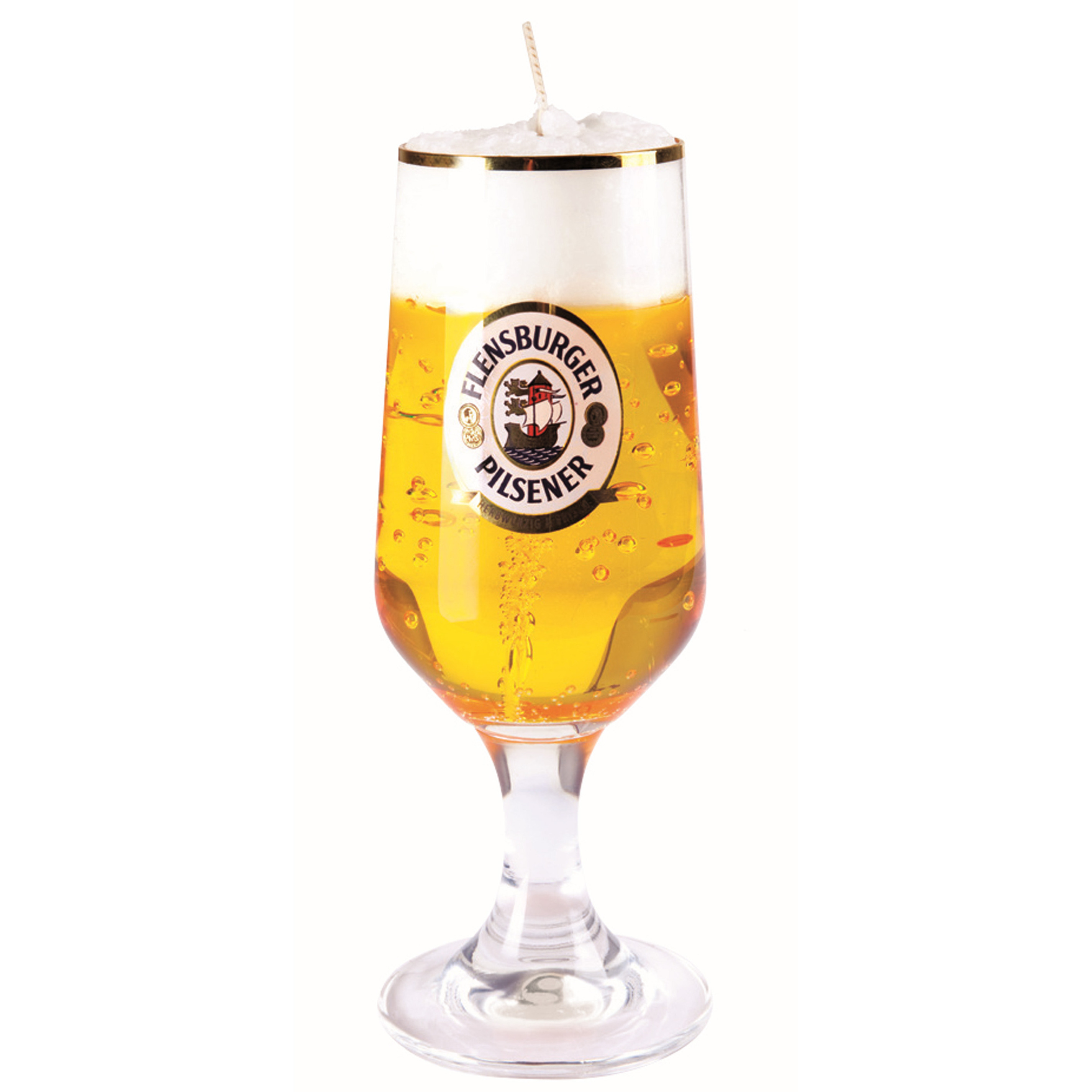 Bierglas gadget-kado Bierkaars Duits bier 20 cm Vaderdag-verjaardag