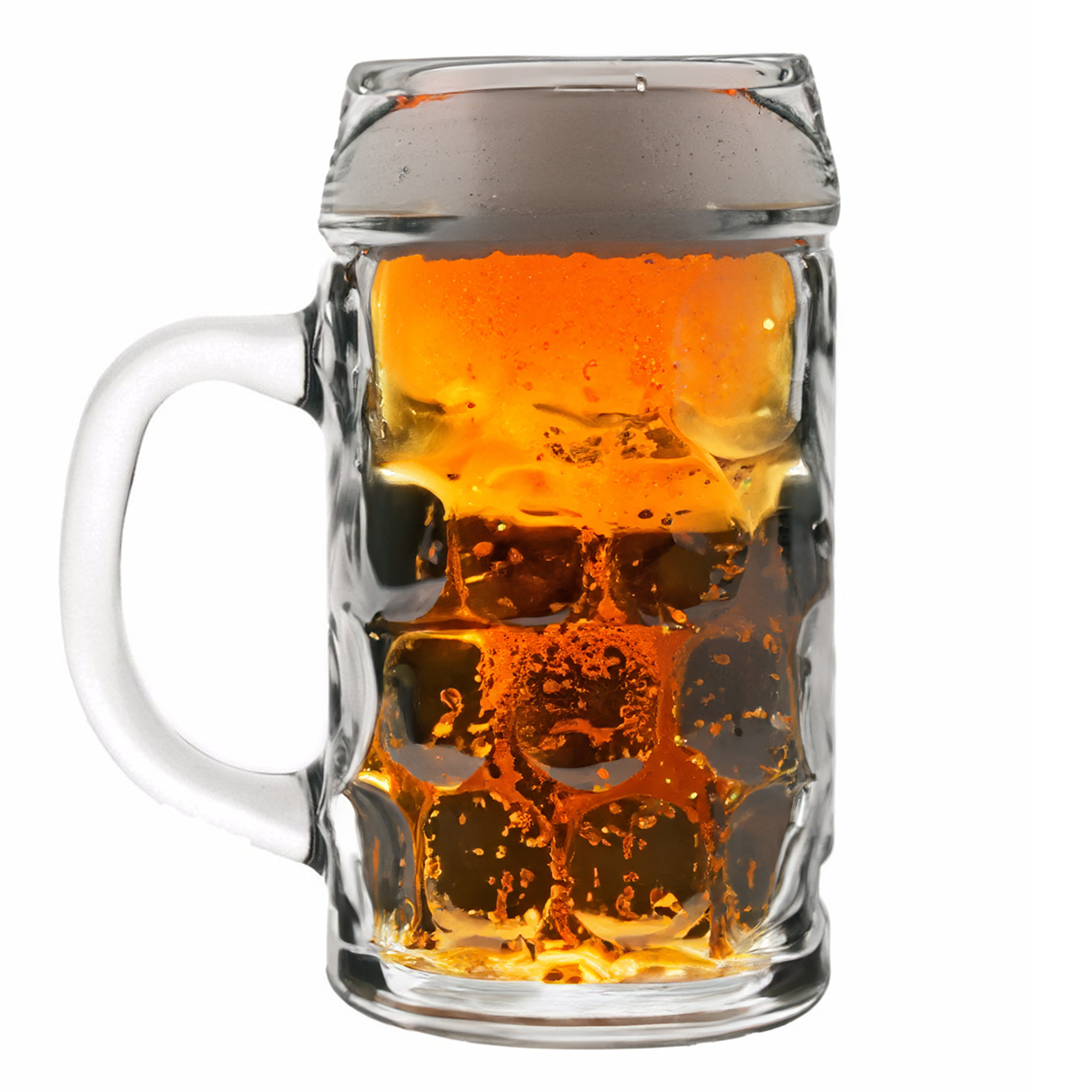 Bierpullen-Bierglazen van 1 liter