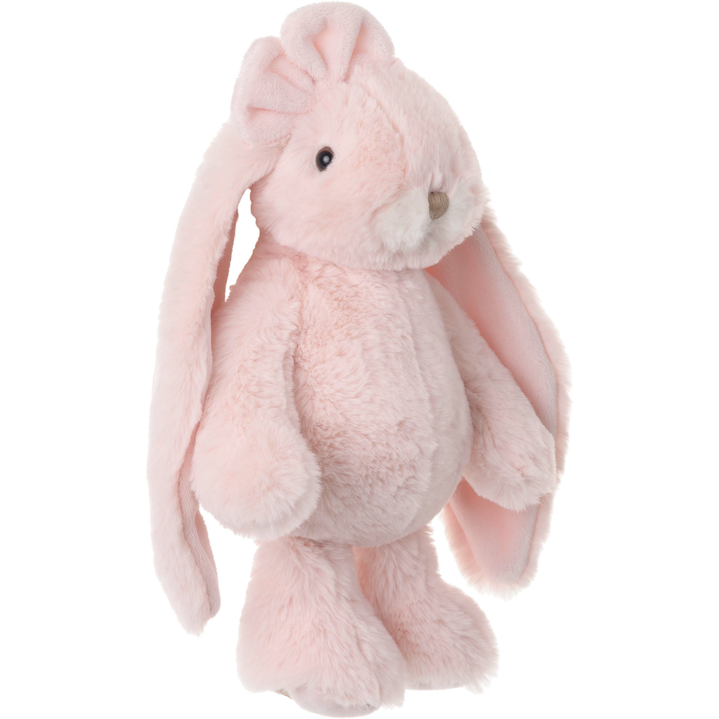 Bukowski pluche konijn knuffeldier lichtroze staand 30 cm