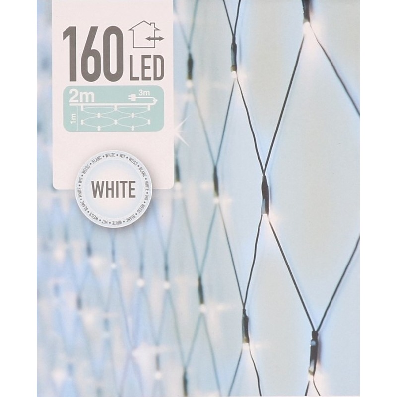 Buxus verlichting koel wit 100 x 200 cm