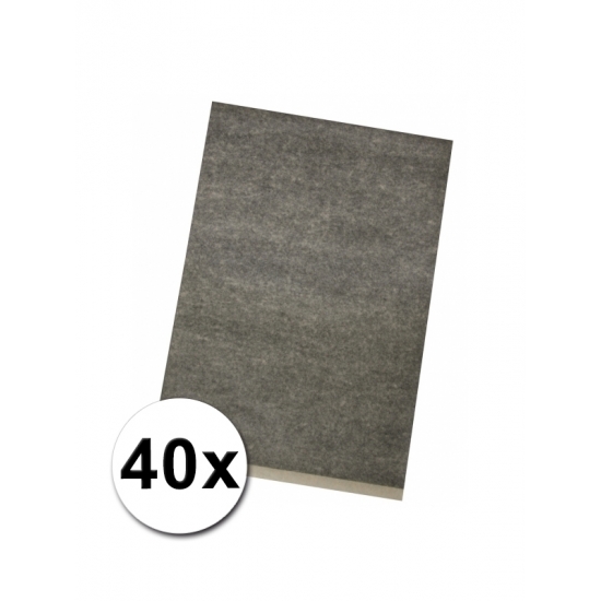 Carbon overtrek papier A-4 formaat 40 stuks