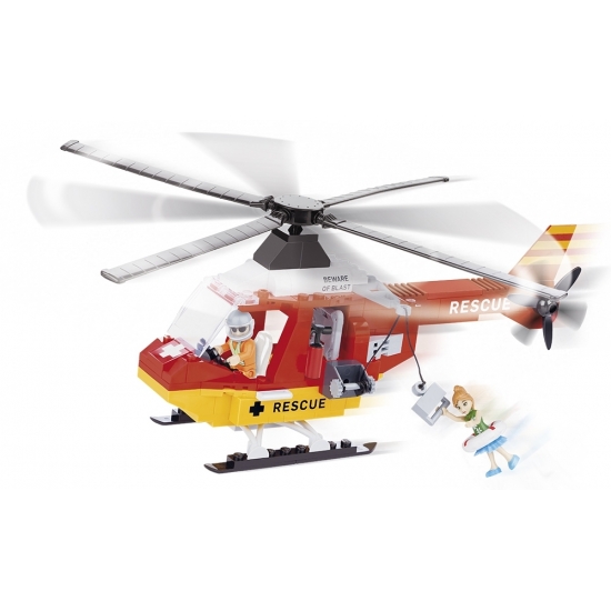Cobi reddingshelikopter bouwstenen pakket