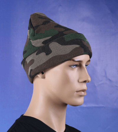 Camouflage commando hat