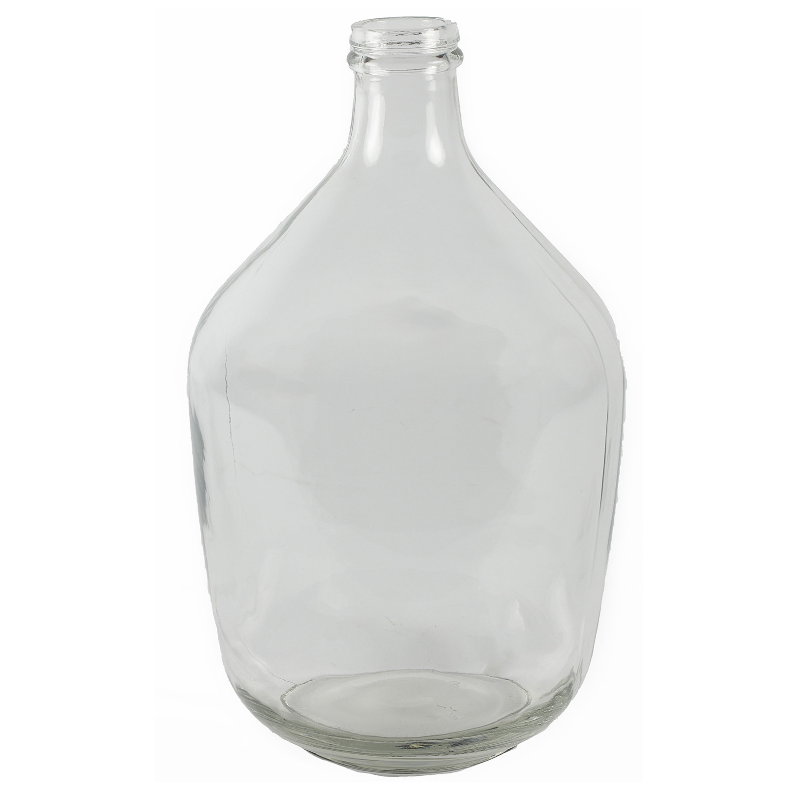 Countryfield vaas helder transparant glas XL fles D23 x H38 cm