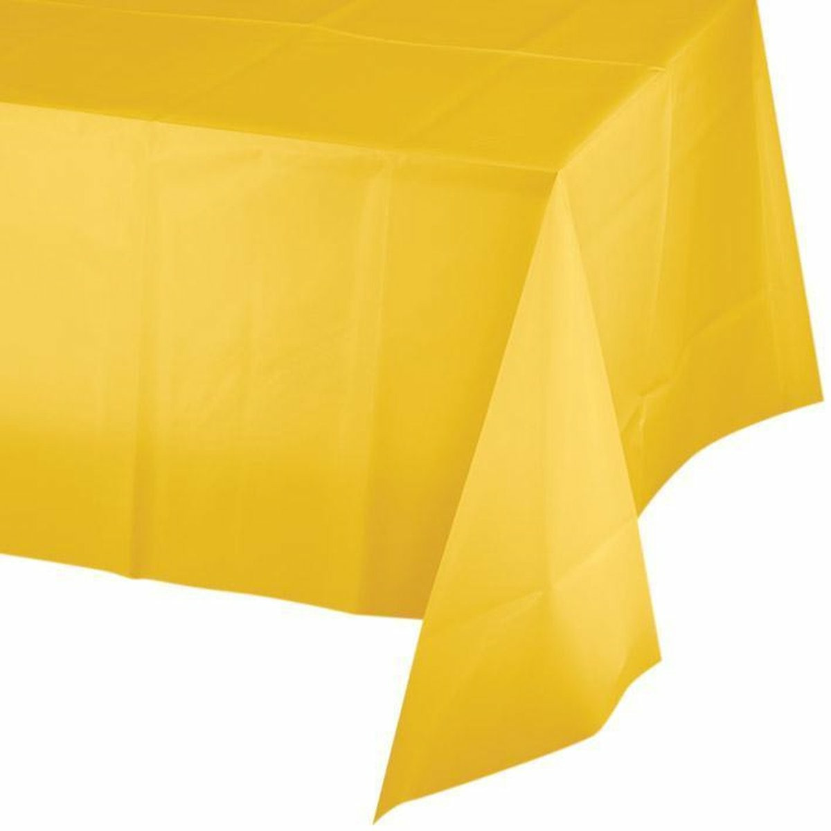 Creative Converting Feest tafelkleed van papier 2x geel 274 x 137 cm Pasen thema