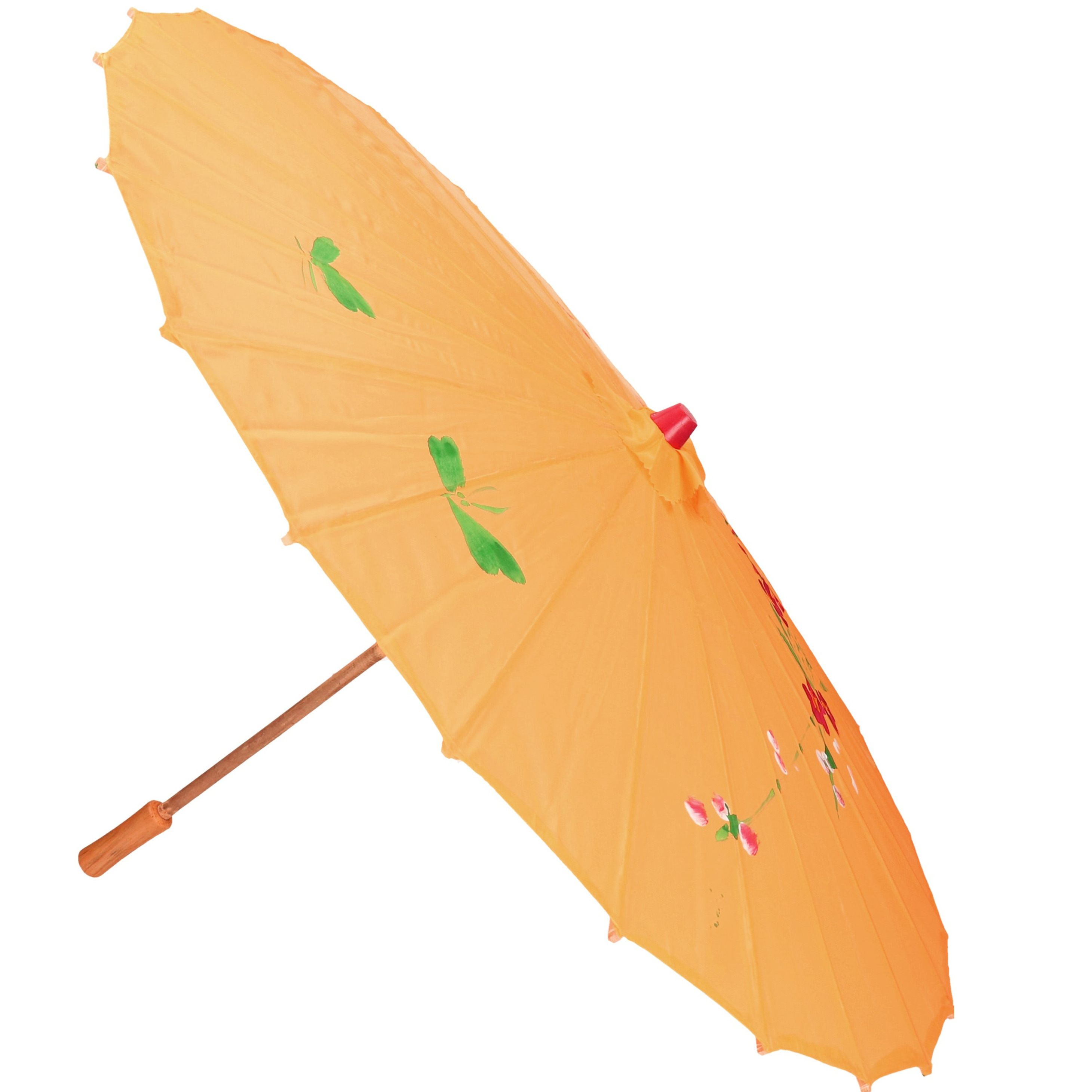 Decoratie parasol China oranjel 80 cm