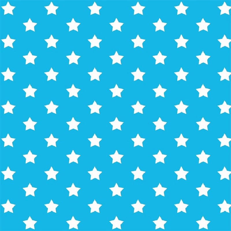 Decoratie plakfolie blauw met sterren 45 cm x 2 meter zelfklevend