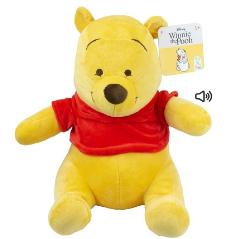 Disney pluche knuffel Pooh uit Winnie de Pooh stof 30 cm Bekende cartoon figuren