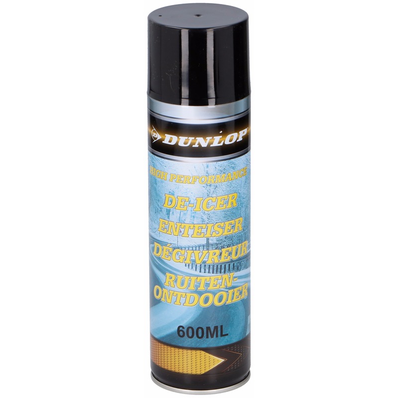 Dunlop Ruitenontdooier spray voor auto 600 ml antivries sprays