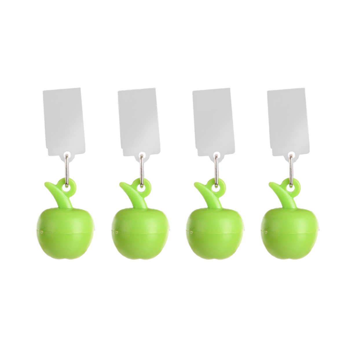 Esschert Design Tafelkleedgewichten appels 4x groen kunststof