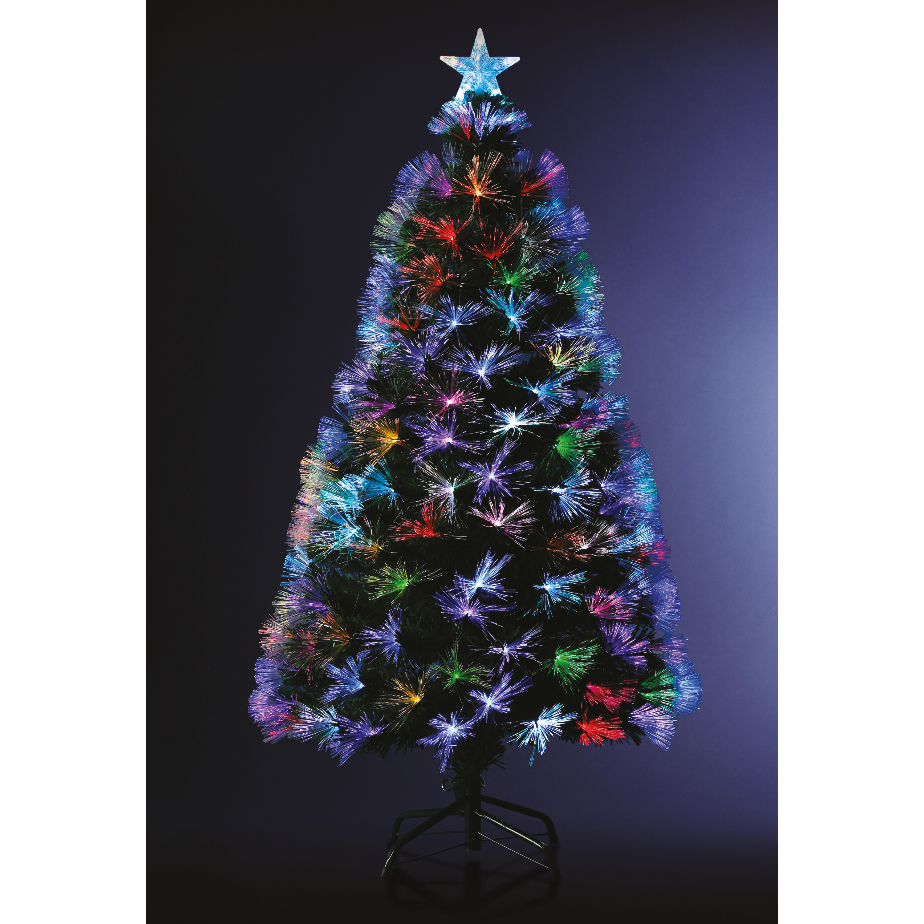 Feeric lights and christmas fiber kerstboom H120 cm met licht