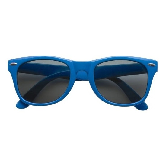 Feest blauwe kunststof zonnebril-zonnenbril voor dames-heren