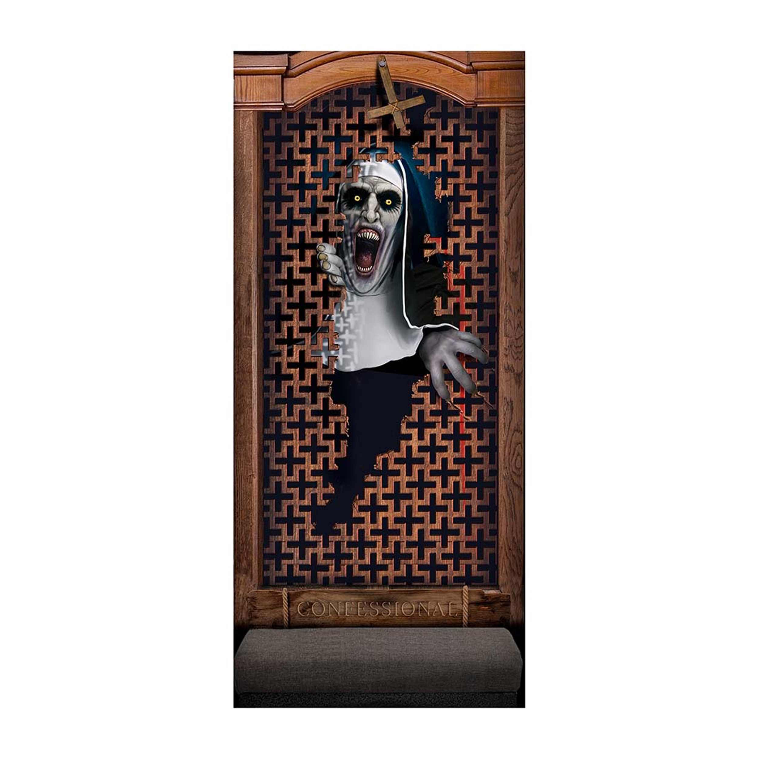 Fiestas Horror deur scenesetter-deurposter zombie non Halloween thema versiering 180 x 80 cm